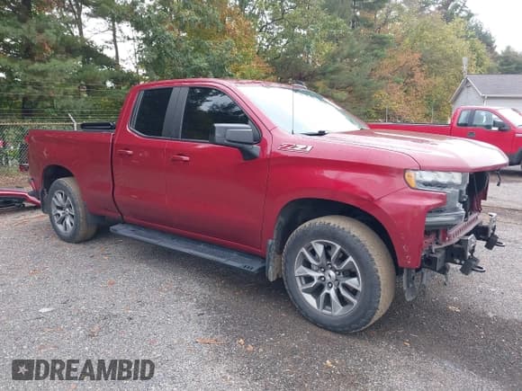✅ 2020 Chevrolet Silverado 1500 RST • VIN: 1GCRYEED3LZ263706 • Lot: 40438980. Listed on IAAI with 46,278 mi. Free auction sales archive from the USA and detailed vehicle history report at DreamBid. Image 1.