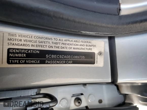 ✅ 2014 Bentley Flying Spur • VIN: SCBEC9ZA0EC089705 • Lot: 44034234. Wystawiony na Copart z przebiegiem 54 751 mil. Bezpłatny archiwum sprzedaży aukcyjnych z USA i szczegółowy raport historii pojazdu na DreamBid. Zdjęcie 12.