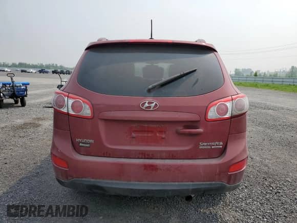 2010 Hyundai Santa Fe GL with VIN 5NMSGDAGXAH369098, listed as a Copart auction lot 60051345 with 202,136 mi miles and Clean title. Bid and sale history available at DreamBid. Image 6.