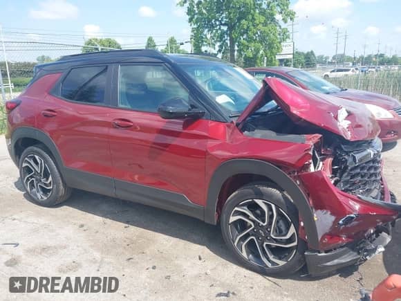 2025 Chevrolet TrailBlazer RS с VIN KL79MUSL8SB015909, выставлен на аукционе IAAI как лот 42469301 с пробегом 9 483 миль миль и . История ставок и продаж доступна на DreamBid. Изображение 1.