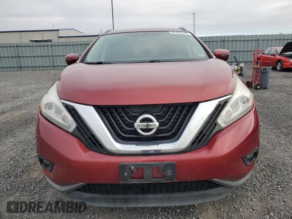 2016 Nissan Murano SV with VIN 5N1AZ2MH9GN136187, listed as a Copart auction lot 86480535 with 184,659 mi miles and Salvage title. Bid and sale history available at DreamBid. Image 5.