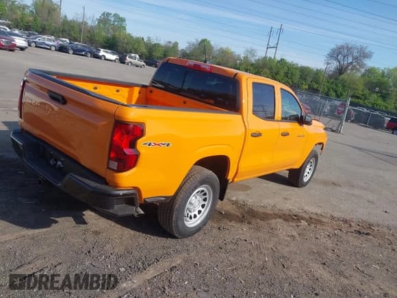 ✅ 2025 Chevrolet Colorado 4WD Work Truck • VIN: 1GCPTBEK0S1164857 • Lot: 42074353. Listed on IAAI with 92 mi. Free auction sales archive from the USA and detailed vehicle history report at DreamBid. Image 4.
