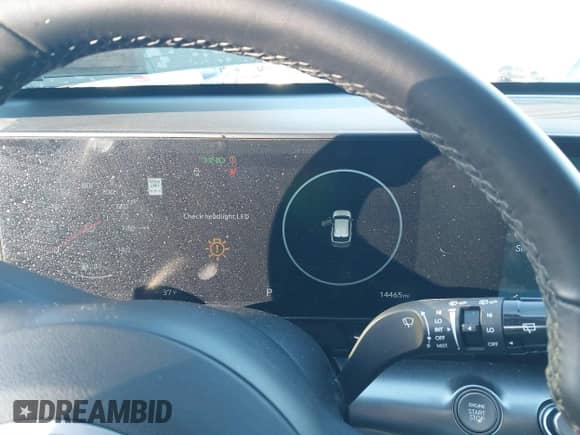 2024 Hyundai Kona SEL with VIN KM8HCCAB1RU082740, listed as a IAAI auction lot 41221160 with 14,465 mi miles and . Bid and sale history available at DreamBid. Image 7.