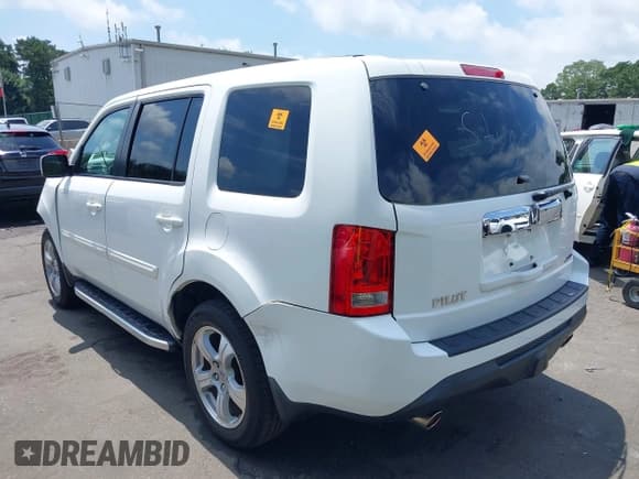 ✅ 2015 Honda Pilot EX-L • VIN: 5FNYF4H7XFB018395 • Лот: 42760188. Опубликован ранее на IAAI с пробегом 96 701 миль. Бесплатный доступ к архиву аукционных продаж из США и подробный отчёт об истории автомобиля на DreamBid. Изображение 3.
