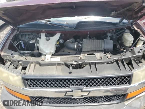 2003 Chevrolet Express Passenger with VIN 1GBFG15X431233061, listed as a Copart auction lot 62646375 with Not provided miles and Salvage title. Bid and sale history available at DreamBid. Image 12.