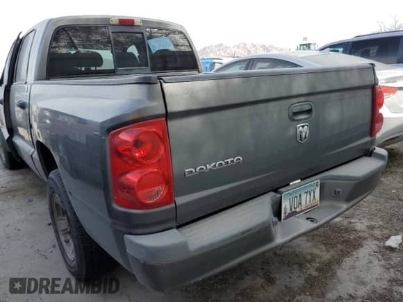 2008 Dodge Dakota Bighorn/Lonestar with VIN 1D7HE38K58S550926, listed as a Copart auction lot 48440495 with Not provided miles and Salvage title. Bid and sale history available at DreamBid. Image 6.