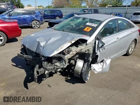 ✅ 2011 Hyundai Sonata GLS • VIN: 5NPEB4ACXBH278717 • Lot: 75706724. Listed on Copart with Not provided. Free auction sales archive from the USA and detailed vehicle history report at DreamBid. Image 11.