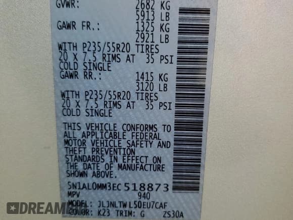 ✅ 2014 Infiniti QX60 • VIN: 5N1AL0MM3EC518873 • Lot: 71062035. Wystawiony na Copart z przebiegiem 171 596 mil. Bezpłatny archiwum sprzedaży aukcyjnych z USA i szczegółowy raport historii pojazdu na DreamBid. Zdjęcie 13.