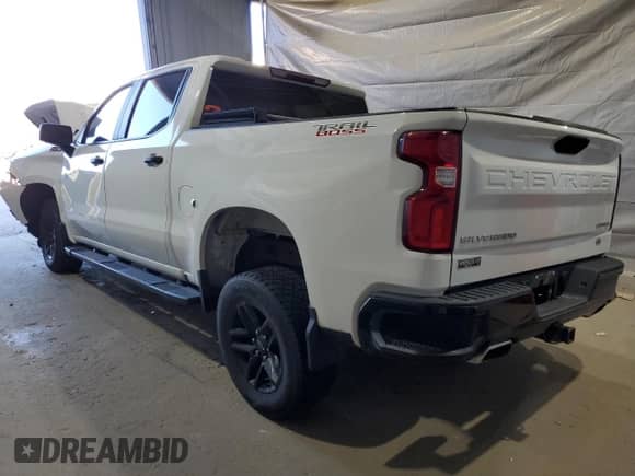 2019 Chevrolet Silverado 1500 Custom Trail Boss with VIN 1GCPYCEF6KZ342718, listed as a Copart auction lot 85947555 with 52,851 mi miles and Salvage title. Bid and sale history available at DreamBid. Image 2.