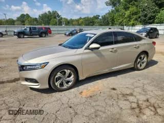 2018 Honda Accord EX-L z VIN 1HGCV1F59JA260482, wystawiony jako Copart lot #80185685 z przebiegiem 109 348 mil mil oraz Szkoda całkowita • Salvage title. Historia ofert i sprzedaży dostępna na DreamBid. Obrazek 1.