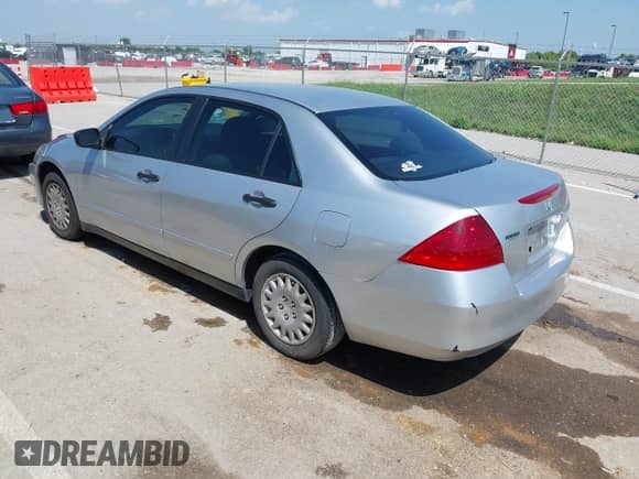 2007 Honda Accord VP with VIN JHMCM56167C012739, listed as a IAAI auction lot 42793795 with 144,570 mi miles and . Bid and sale history available at DreamBid. Image 3.
