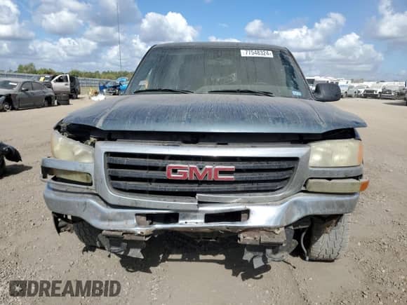 2007 GMC Sierra 1500 SLE1 with VIN 1GTEC19V67Z134728, listed as a Copart auction lot 77548324 with 196,849 mi miles and Salvage title. Bid and sale history available at DreamBid. Image 5.