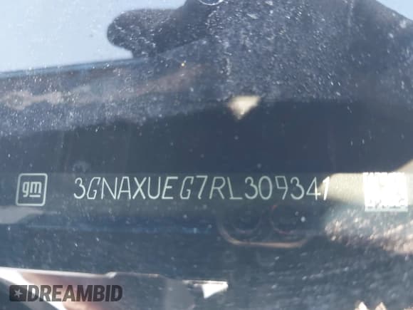 ✅ 2024 Chevrolet Equinox LT • VIN: 3GNAXUEG7RL309341 • Lot: 43863978. Listed on IAAI with 42,970 mi. Free auction sales archive from the USA and detailed vehicle history report at DreamBid. Image 9.