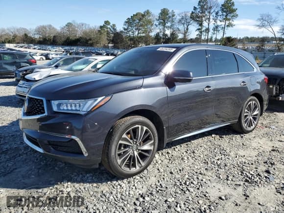 ✅ 2020 Acura MDX Technology • VIN: 5J8YD3H50LL010914 • Lot: 46334395. Listed on Copart with 67,004 mi. Free auction sales archive from the USA and detailed vehicle history report at DreamBid. Image 1.