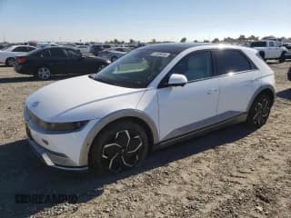 ✅ 2024 Hyundai Ioniq 5 Limited • VIN: KM8KR4DE2RU340022 • Lot: 91089555. Listed on Copart with 6,476 mi. Free auction sales archive from the USA and detailed vehicle history report at DreamBid. Image 1.