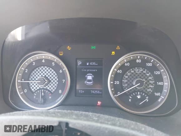 ✅ 2020 Hyundai Elantra SEL • VIN: 5NPD84LF4LH571760 • Lot: 43388686. Listed on IAAI with 74,258 mi. Free auction sales archive from the USA and detailed vehicle history report at DreamBid. Image 7.