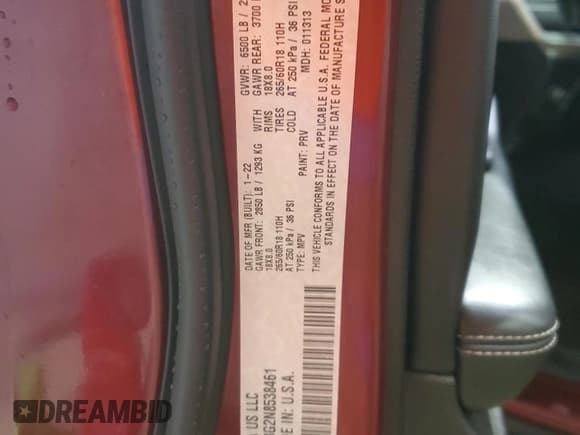 ✅ 2022 Jeep Grand Cherokee Limited • VIN: 1C4RJKBG2N8538461 • Lot: 69661005. Listed on Copart with 59,935 mi. Free auction sales archive from the USA and detailed vehicle history report at DreamBid. Image 13.