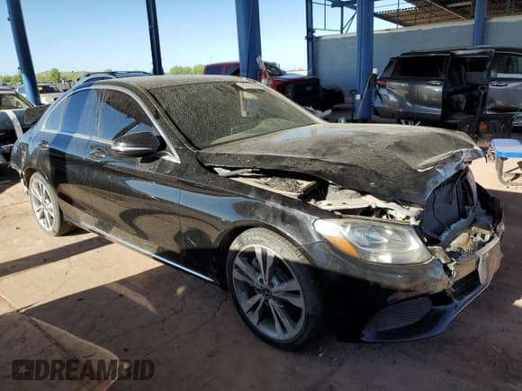 ✅ 2018 Mercedes-Benz C 300 • VIN: 55SWF4JB1JU275121 • Lot: 80291565. Listed on Copart with 118,724 mi. Free auction sales archive from the USA and detailed vehicle history report at DreamBid. Image 4.