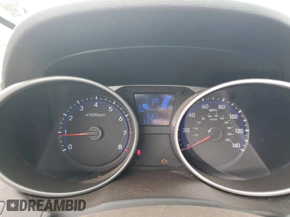 2014 Hyundai Tucson Limited z VIN KM8JUCAG9EU912191, wystawiony jako Copart lot #56199934 z przebiegiem 117 672 mil mil oraz Szkoda całkowita • Salvage title. Historia ofert i sprzedaży dostępna na DreamBid. Obrazek 9.