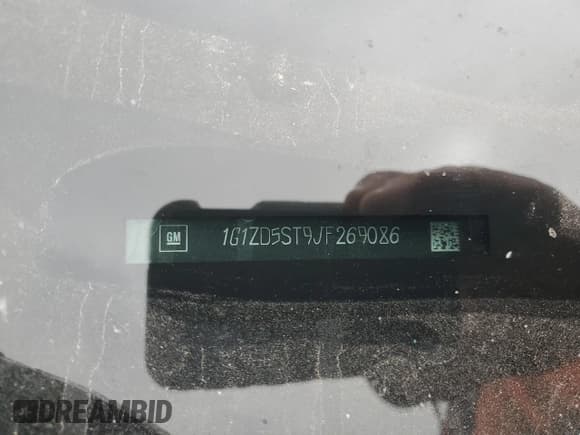 ✅ 2018 Chevrolet Malibu LT • VIN: 1G1ZD5ST9JF269086 • Lot: 70040645. Listed on Copart with 86,152 mi. Free auction sales archive from the USA and detailed vehicle history report at DreamBid. Image 12.