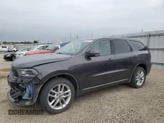 ✅ 2021 Dodge Durango GT Plus • VIN: 1C4RDJDG6MC555497 • Лот: 86500775. Опубликован ранее на Copart с пробегом 108 337 миль. Бесплатный доступ к архиву аукционных продаж из США и подробный отчёт об истории автомобиля на DreamBid. Изображение 1.