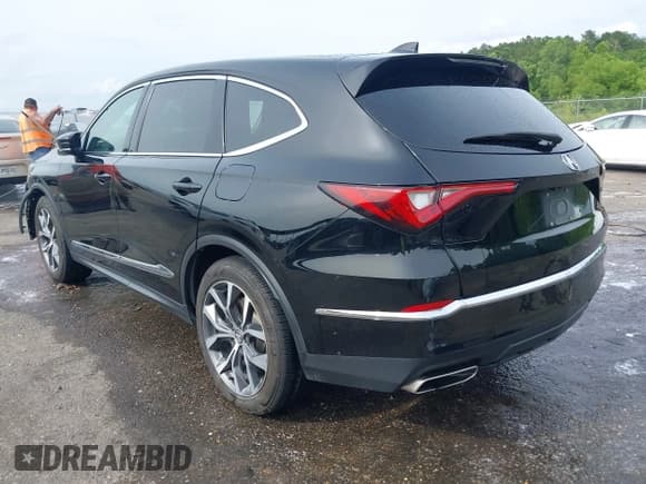 ✅ 2022 Acura MDX Technology • VIN: 5J8YD9H40NL003233 • Lot: 42330804. Listed on IAAI with 93,321 mi. Free auction sales archive from the USA and detailed vehicle history report at DreamBid. Image 3.
