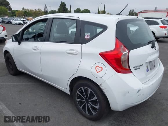 ✅ 2015 Nissan Note SR • VIN: 3N1CE2CP3FL422491 • Lot: 43084661. Listed on IAAI with 166,255 mi. Free auction sales archive from the USA and detailed vehicle history report at DreamBid. Image 3.