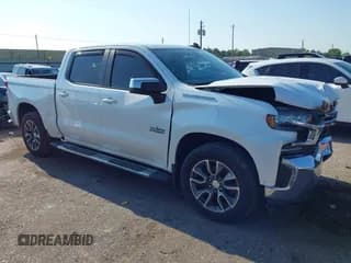 ✅ 2019 Chevrolet Silverado 1500 LT • VIN: 3GCPWCED9KG154408 • Lot: 43133933. Listed on IAAI with 153,430 mi. Free auction sales archive from the USA and detailed vehicle history report at DreamBid. Image 1.