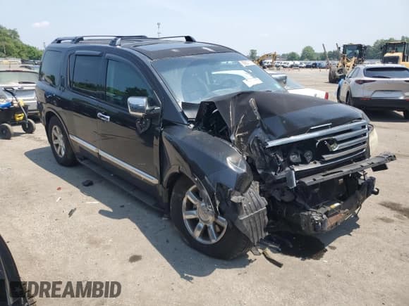 ✅ 2006 Infiniti QX56 • VIN: 5N3AA08C06N812025 • Lot: 60637175. Listed on Copart with Not provided. Free auction sales archive from the USA and detailed vehicle history report at DreamBid. Image 4.