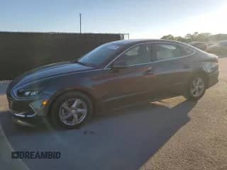 2023 Hyundai Sonata SE with VIN KMHL24JA0PA262896, listed as a Copart auction lot 91007895 with 124,354 mi miles and Clean title. Bid and sale history available at DreamBid. Image 1.