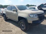 ✅ 2022 Chevrolet Colorado 4WD ZR2 • VIN: 1GCGTEEN0N1186373 • Lot: 42429153. Listed on IAAI with 36,834 mi. Free auction sales archive from the USA and detailed vehicle history report at DreamBid. Image 1.