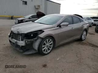 2013 Hyundai Azera with VIN KMHFH4JG2DA301743, listed as a Copart auction lot 86631364 with 114,943 mi miles and Salvage title. Bid and sale history available at DreamBid. Image 1.