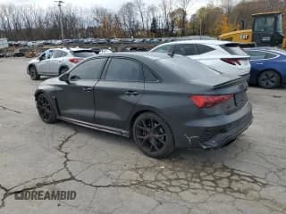 ✅ 2023 Audi RS 3 • VIN: WUAG4DGY8PA900240 • Лот: 92627605. Опубликован ранее на Copart с пробегом 42 723 миль. Бесплатный доступ к архиву аукционных продаж из США и подробный отчёт об истории автомобиля на DreamBid. Изображение 2.