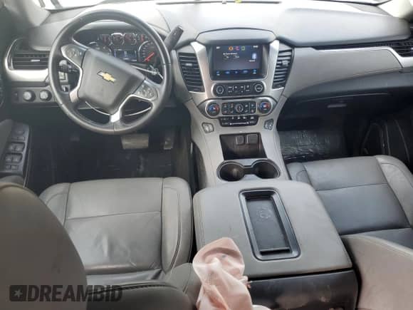 2015 Chevrolet Suburban LT with VIN 1GNSKJKC9FR147607, listed as a Copart auction lot 82344395 with 164,883 mi miles and Salvage title. Bid and sale history available at DreamBid. Image 8.