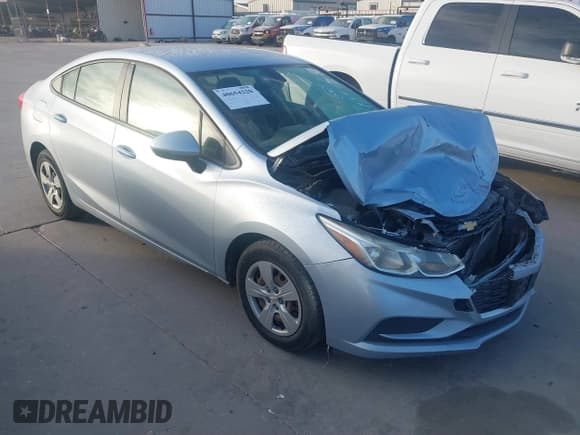✅ 2018 Chevrolet Cruze LS • VIN: 1G1BC5SM9J7124816 • Лот: 42981746. Опубликован ранее на IAAI с пробегом 159 664 миль. Бесплатный доступ к архиву аукционных продаж из США и подробный отчёт об истории автомобиля на DreamBid. Изображение 1.