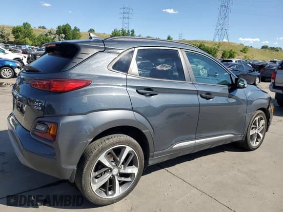✅ 2019 Hyundai Kona Limited • VIN: KM8K3CA52KU264856 • Lot: 63470695. Listed on Copart with 57,655 mi. Free auction sales archive from the USA and detailed vehicle history report at DreamBid. Image 3.