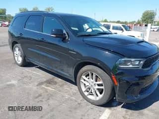 2024 Dodge Durango R/T Plus with VIN 1C4SDJCT7RC144035, listed as a IAAI auction lot 43368467 with 39,730 mi miles and . Bid and sale history available at DreamBid. Image 1.