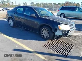 ✅ 2014 Dodge Avenger SE • VIN: 1C3CDZAB2EN115767 • Lot: 43663349. Listed on IAAI with 166,723 mi. Free auction sales archive from the USA and detailed vehicle history report at DreamBid. Image 1.