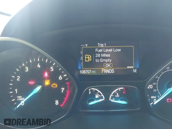 ✅ 2017 Ford Escape S • VIN: 1FMCU0F72HUE65370 • Lot: 43636390. Wystawiony na IAAI z przebiegiem 108 707 mil. Bezpłatny archiwum sprzedaży aukcyjnych z USA i szczegółowy raport historii pojazdu na DreamBid. Zdjęcie 7.