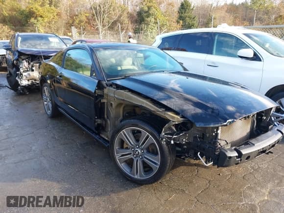 ✅ 2014 Ford Mustang V6 • VIN: 1ZVBP8AMXE5209242 • Лот: 43666689. Опубликован ранее на IAAI с пробегом 111 071 миль. Бесплатный доступ к архиву аукционных продаж из США и подробный отчёт об истории автомобиля на DreamBid. Изображение 1.