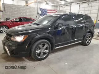 ✅ 2017 Dodge Journey Crossroad Plus • VIN: 3C4PDCGG3HT625482 • Лот: 80756885. Опубликован ранее на Copart с пробегом 114 786 миль. Бесплатный доступ к архиву аукционных продаж из США и подробный отчёт об истории автомобиля на DreamBid. Изображение 1.