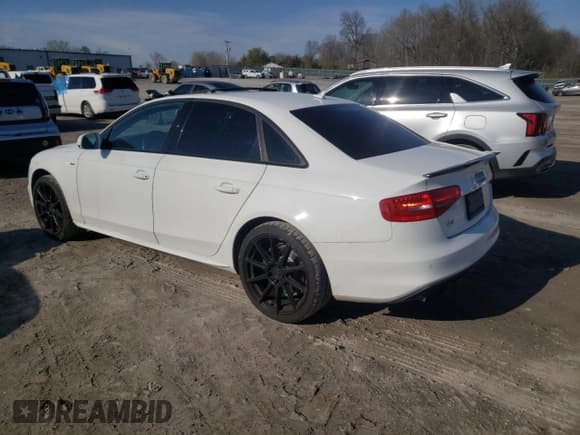 ✅ 2016 Audi A4 Premium • VIN: WAUAFAFL4GN016593 • Lot: 46086343. Listed on Copart with 52,045 mi. Free auction sales archive from the USA and detailed vehicle history report at DreamBid. Image 2.