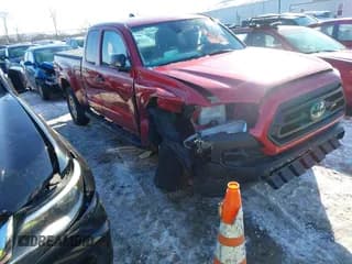 ✅ 2021 Toyota Tacoma SR • VIN: 3TYSX5EN3MT005156 • Lot: 41217158. Listed on IAAI with 43,361 mi. Free auction sales archive from the USA and detailed vehicle history report at DreamBid. Image 1.