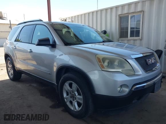 ✅ 2009 GMC Acadia SLE1 • VIN: 1GKER13D99J208888 • Lot: 43083813. Listed on IAAI with 193,171 mi. Free auction sales archive from the USA and detailed vehicle history report at DreamBid. Image 1.