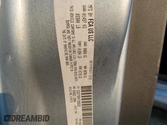 ✅ 2015 FIAT 500 Sport • VIN: 3C3CFFBRXFT696232 • Lot: 90688655. Listed on Copart with 129,080 mi. Free auction sales archive from the USA and detailed vehicle history report at DreamBid. Image 12.