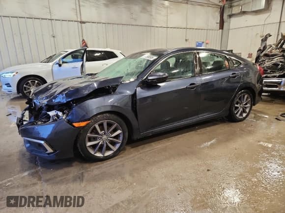 ✅ 2019 Honda Civic EX • VIN: 19XFC1F38KE010231 • Lot: 91498895. Listed on Copart with 116,306 mi. Free auction sales archive from the USA and detailed vehicle history report at DreamBid. Image 1.