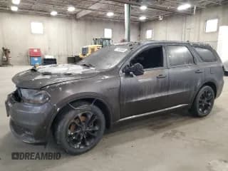 ✅ 2020 Dodge Durango R/T • VIN: 1C4SDJCT0LC356833 • Lot: 71059595. Listed on Copart with Not provided. Free auction sales archive from the USA and detailed vehicle history report at DreamBid. Image 1.