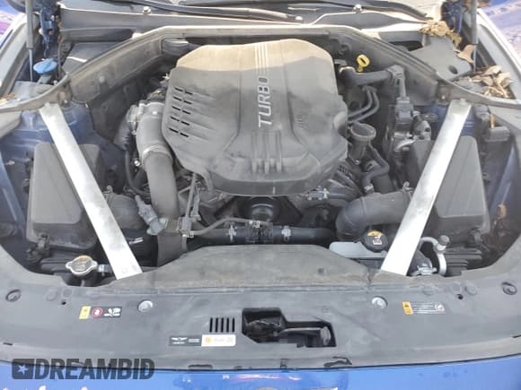 ✅ 2020 Genesis G70 3.3T • VIN: KMTG34LE9LU053508 • Lot: 75052004. Listed on Copart with 135,388 mi. Free auction sales archive from the USA and detailed vehicle history report at DreamBid. Image 11.