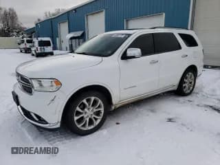 ✅ 2017 Dodge Durango Citadel • VIN: 1C4SDJETXHC611282 • Lot: 78170864. Listed on Copart with 73,939 mi. Free auction sales archive from the USA and detailed vehicle history report at DreamBid. Image 1.