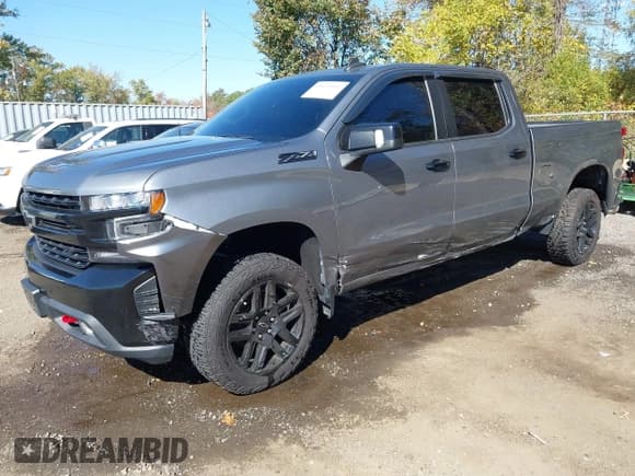 ✅ 2022 Chevrolet Silverado 1500 LT Trail Boss • VIN: 1GCPYFED5NZ214247 • Lot: 43475351. Listed on IAAI with 81,760 mi. Free auction sales archive from the USA and detailed vehicle history report at DreamBid. Image 17.